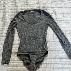 Madewell soft round neck bodysuit